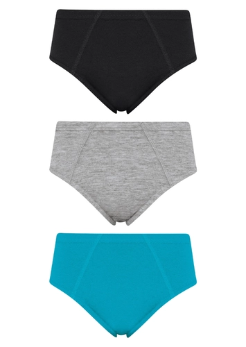 Kit com 3 Cuecas Infantil Slip Selene 11950-001