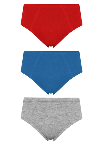 Kit com 3 Cuecas Infantil Slip Selene 11950-001