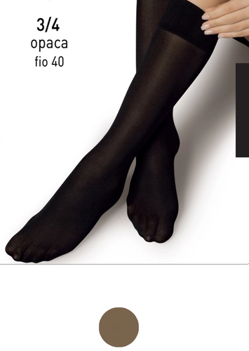 Meia 3/4 Fio 40 Selene 9050-001