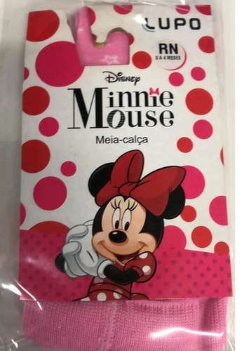 Meia Calça Bebê Minnie Mouse 2527-003