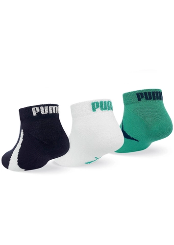 Kit 3 Pares de Meias Infantil Cano Curto Puma 2710-001/003
