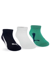 Kit 3 Pares de Meias Infantil Cano Curto Puma 2710-001/003