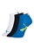 Kit 3 Pares de Meias Infantil Cano Curto Puma 2710-001/003