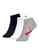 Kit 3 Pares de Meias Infantil Cano Curto Puma 2710-001/003