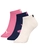 Kit 3 Pares de Meias Infantil Cano Curto Puma 2710-001/003