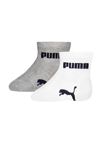 Kit 2 Pares de Meias Bebê Cano Curto Puma 1770-001
