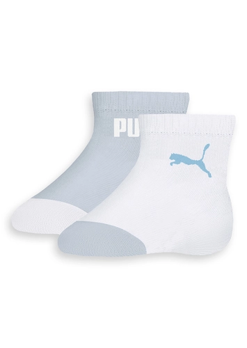 Kit 2 Pares de Meias Bebê Cano Curto Puma 1770-001