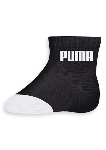 Kit 2 Pares de Meias Bebê Cano Curto Puma 1770-001