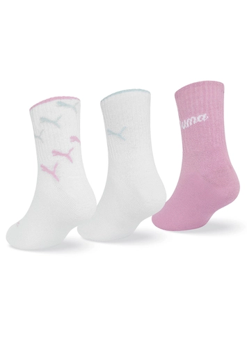 Kit 3 Pares de Meias Infantil Cano Longo Puma 2730-001