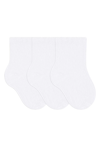 Kit 3 Pares de Meias Infantil Cano Médio Selene 1355-001