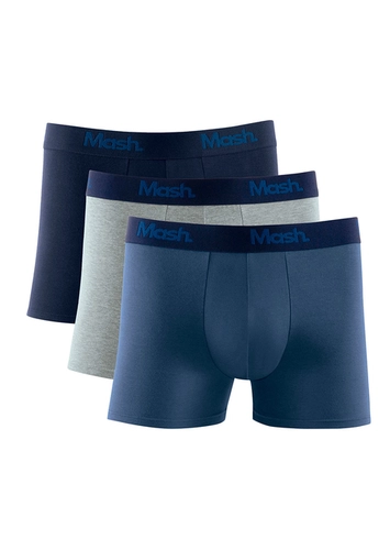Kit com 3 Cuecas Boxer Mash 110.16