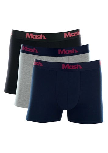 Kit com 3 Cuecas Boxer Mash 110.16