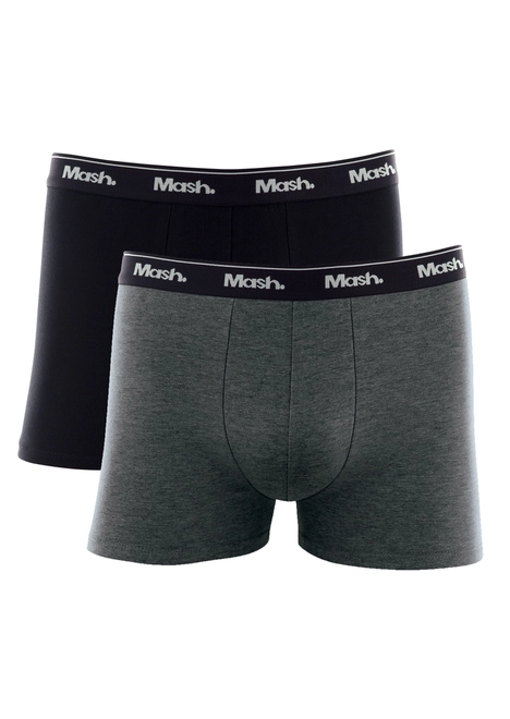 Kit com 2 Cuecas Boxer Mash 110.18 Plus Size