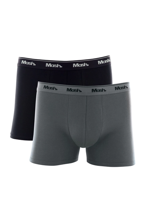 Kit com 2 Cuecas Boxer Mash 110.18 Plus Size
