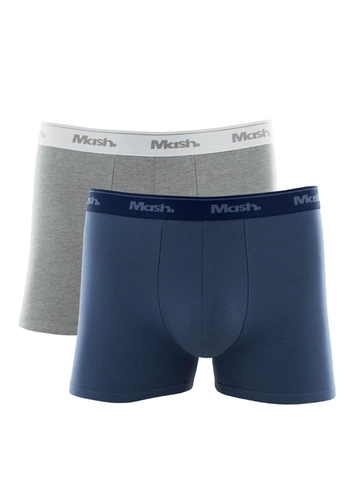 Kit com 2 Cuecas Boxer Mash 110.18 Plus Size