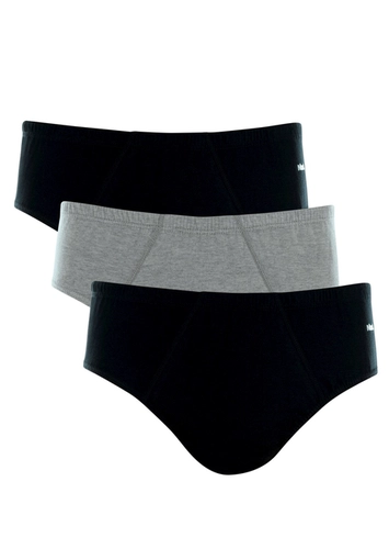 Kit com 3 Cuecas Slip Mash 010.20
