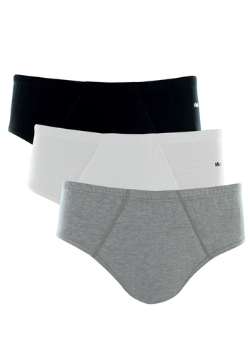 Kit com 3 Cuecas Slip Mash 010.20