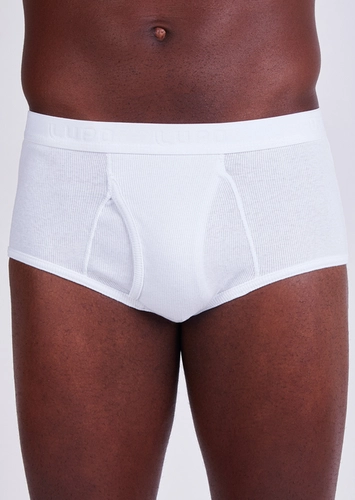 Cueca Slip Lupo com Abertura 546-002