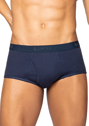Cueca Slip Lupo com Abertura 546-002