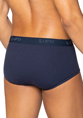 Cueca Slip Lupo com Abertura 546-002