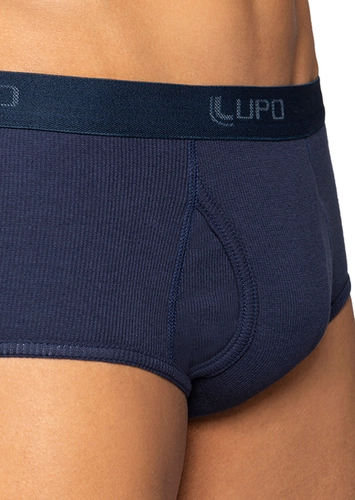 Cueca Slip Lupo com Abertura 546-002