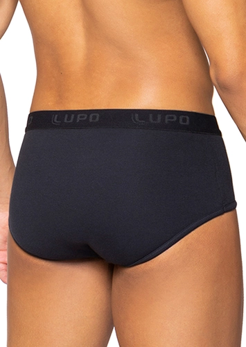 Cueca Slip Lupo com Abertura 546-002