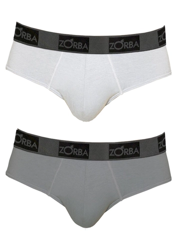 Kit com 2 Cuecas Slip Zorba 716