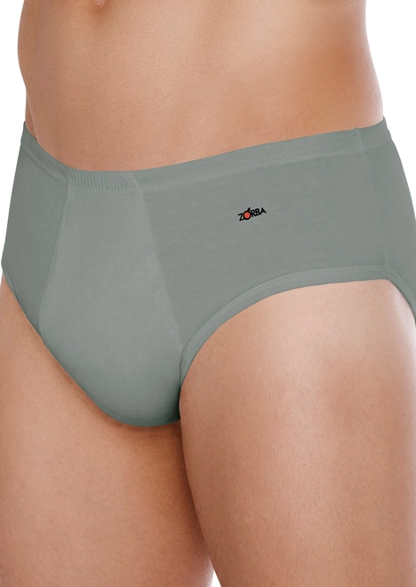 Cueca Slip Zorba 172 com Abertura Plus Size