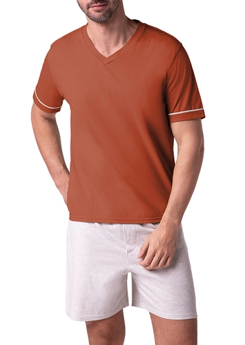 Pijama Masculino Curto Lupo 28000-001