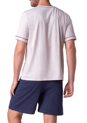 Pijama Masculino Curto Lupo 28000-001