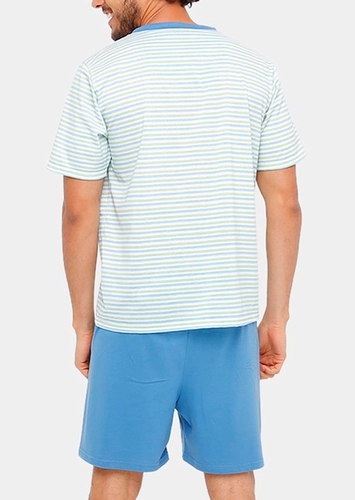 Pijama Masculino Curto Lupo 28021-001