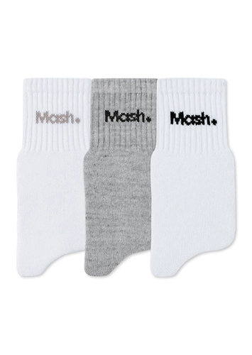 Kit 3 Pares de Meias Cano Curto Mash 202.05