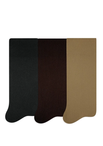 Kit 3 Pares de Meias Social Selene 3033-001 loading=