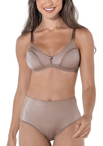Sutiã sem Aro e sem Bojo Bibelô Demillus 61486/78486 Taça B