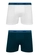 Kit com 2 Cuecas Boxer Lupo 523-088