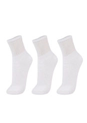 Kit 3 Pares de Meias Esportiva Cano Médio Trifil 8721
