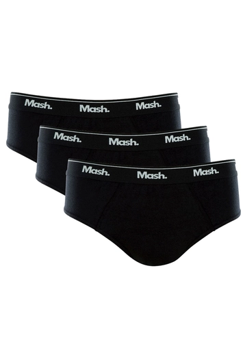 Kit com 3 Cuecas Slip Mash 010.04
