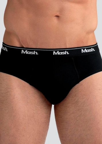 Kit com 3 Cuecas Slip Mash 010.04