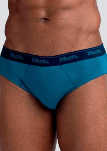 Kit com 3 Cuecas Slip Mash 010.04