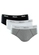 Kit com 3 Cuecas Slip Mash 010.04