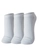 Kit 3 Pares de Meias Invisível Calvin Klein C26.01