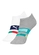 Kit 2 Pares de Meias Infantil Cano Curto Puma 2755-002/001