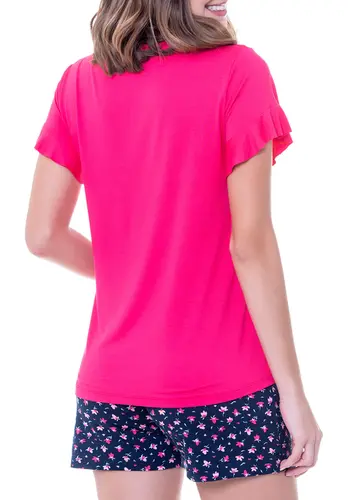 Pijama Feminino Curto Podiun 225040