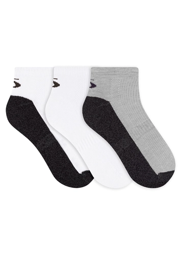 Kit 3 Pares de Meias Esportivas Cano Curto Selene 4310-001/002