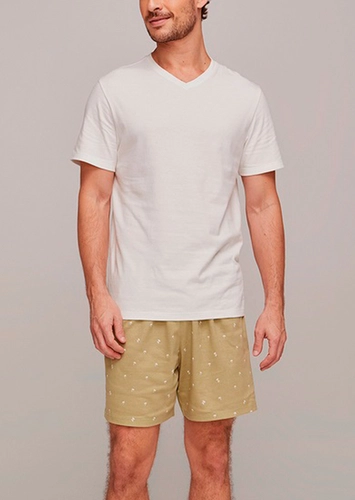 Pijama Masculino Curto Hering 76wx