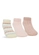 Kit 3 Pares de Meias Bebê Cano Curto Selene 1360-001