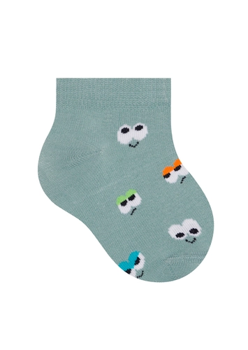 Kit 3 Pares de Meias Bebê Cano Curto Selene 1360-002