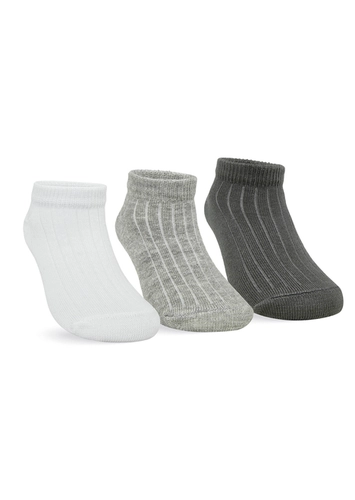 Kit 3 Pares de Meias Bebê Cano Curto Selene 1360-002