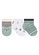 Kit 3 Pares de Meias Bebê Cano Curto Selene 1360-002