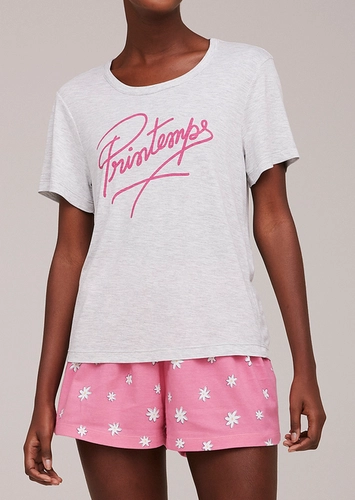 Pijama Feminino Curto Hering 7byq